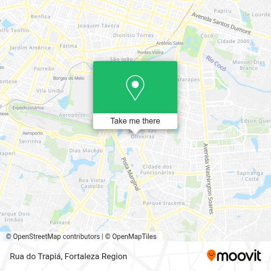 Rua do Trapiá map