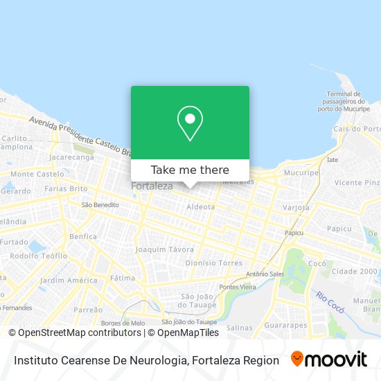 Instituto Cearense De Neurologia map
