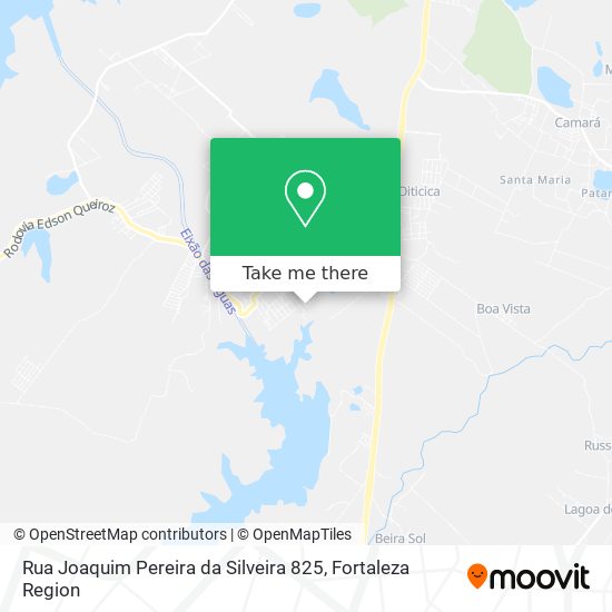 Rua Joaquim Pereira da Silveira 825 map