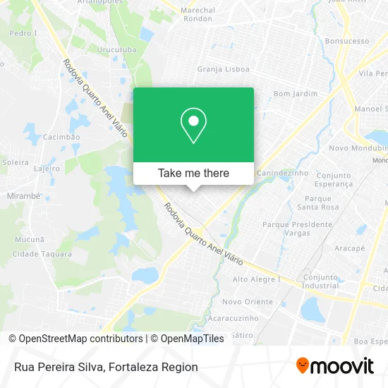 Rua Pereira Silva map