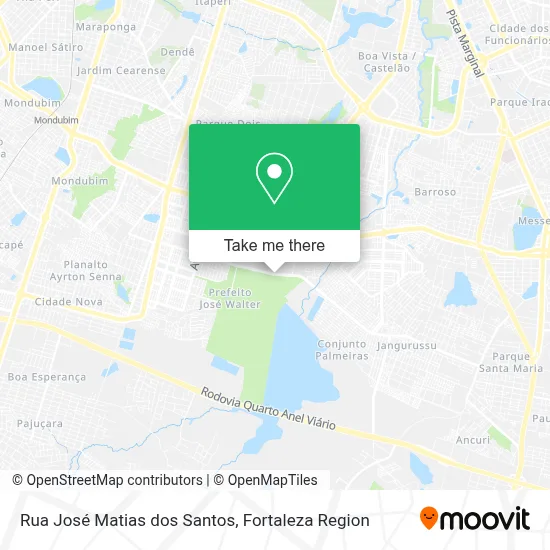 Rua José Matias dos Santos map
