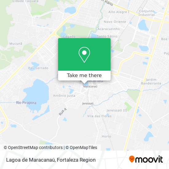 Lagoa de Maracanaú map