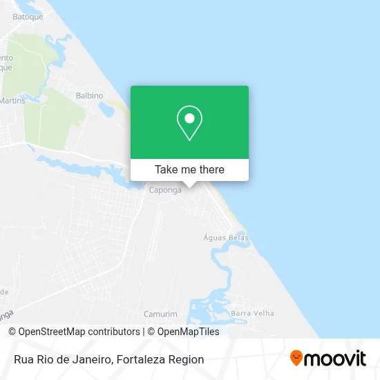 Rua Rio de Janeiro map