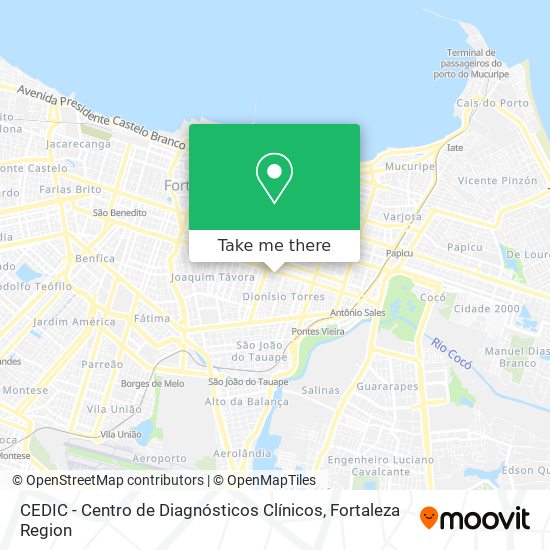 CEDIC - Centro de Diagnósticos Clínicos map