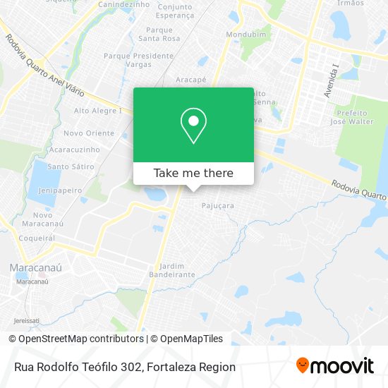 Rua Rodolfo Teófilo 302 map