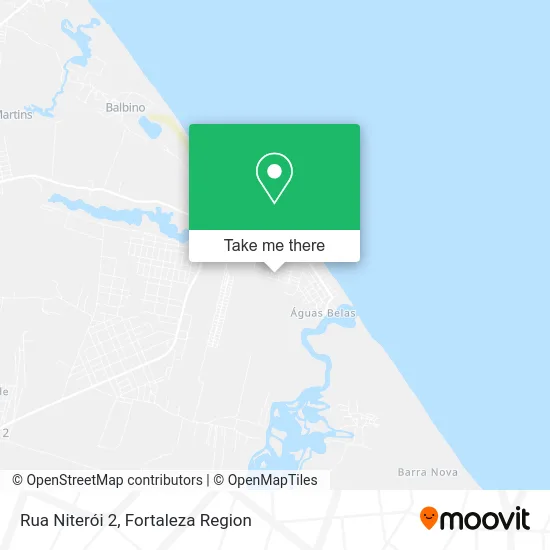 Rua Niterói 2 map