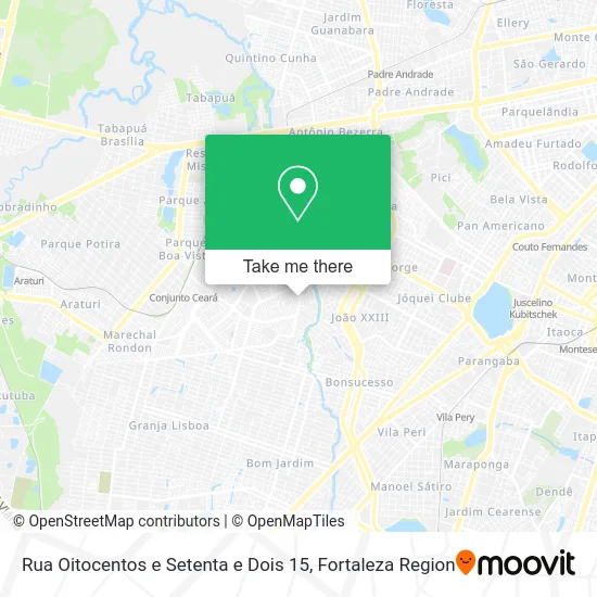 Rua Oitocentos e Setenta e Dois 15 map
