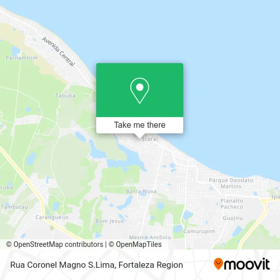 Rua Coronel Magno S.Lima map