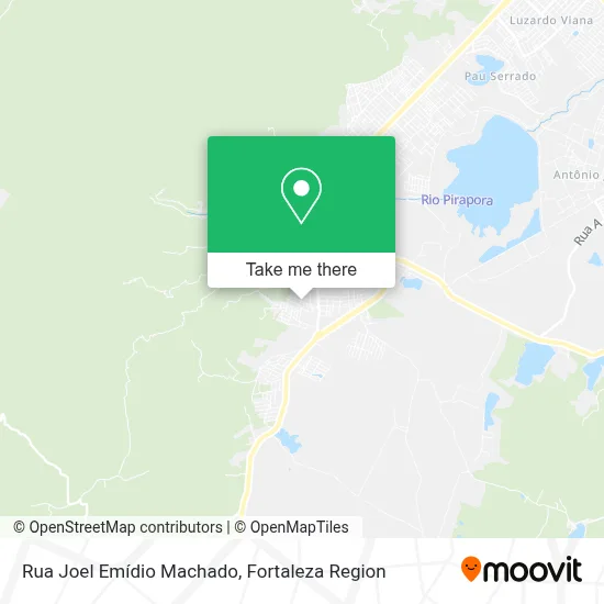 Rua Joel Emídio Machado map