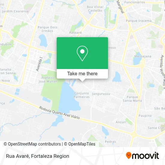 Rua Avaré map