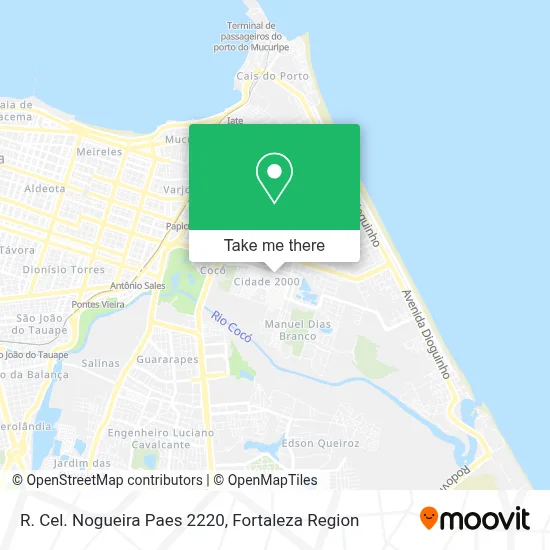 R. Cel. Nogueira Paes 2220 map