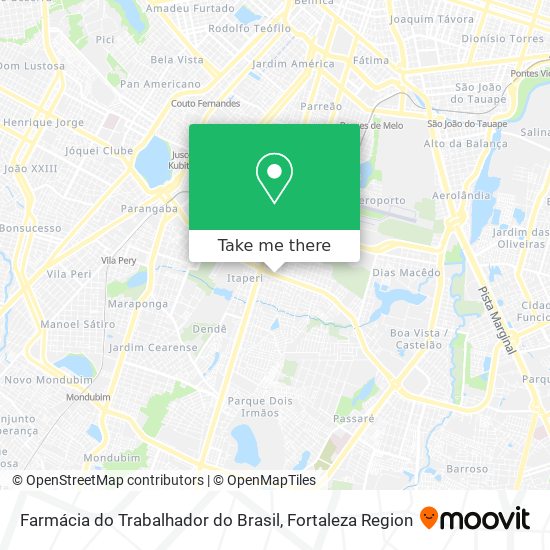 Farmácia do Trabalhador do Brasil map