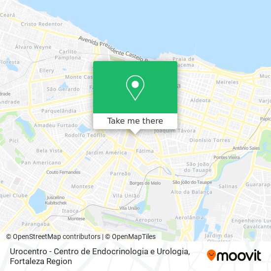 Urocentro - Centro de Endocrinologia e Urologia map