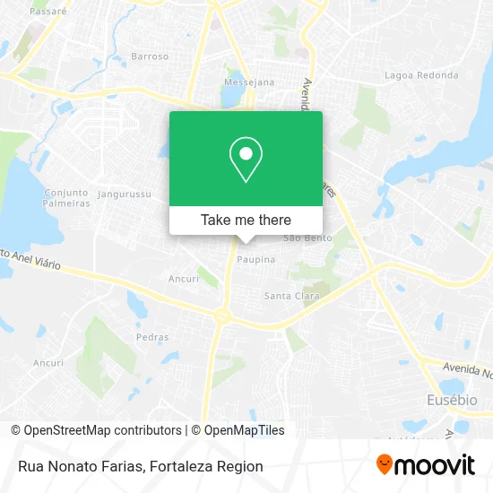 Rua Nonato Farias map