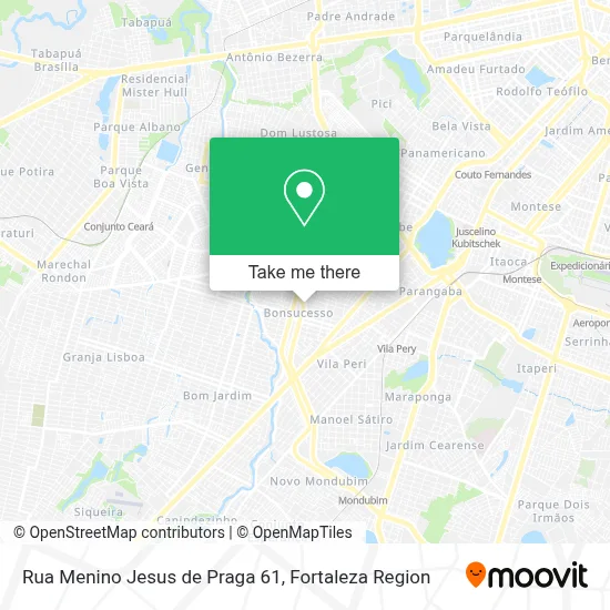 Rua Menino Jesus de Praga 61 map