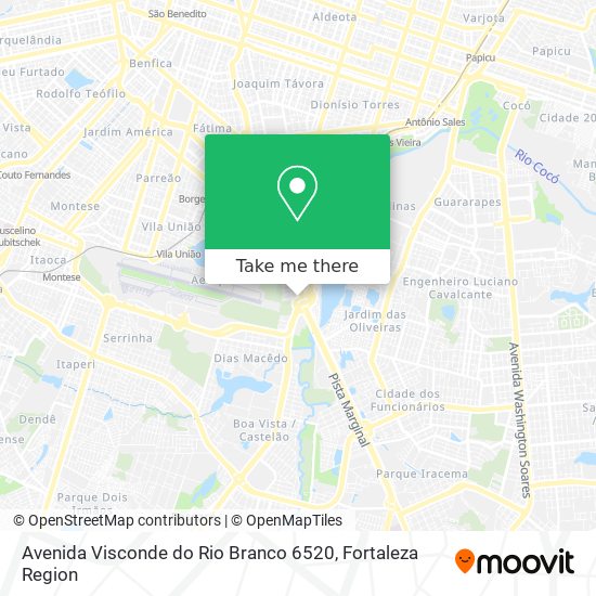 Avenida Visconde do Rio Branco 6520 map