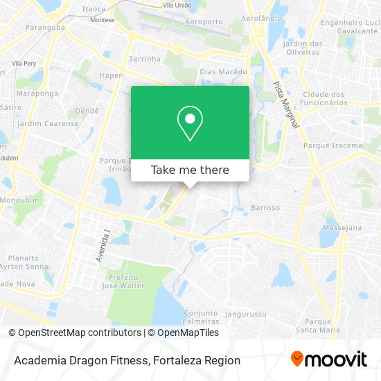 Academia Dragon Fitness map