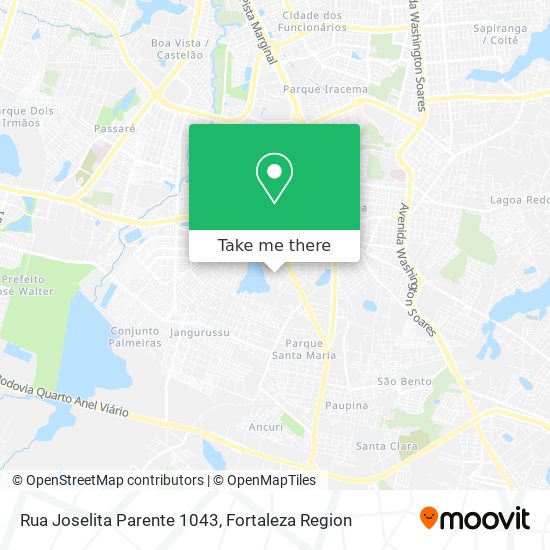 Rua Joselita Parente 1043 map