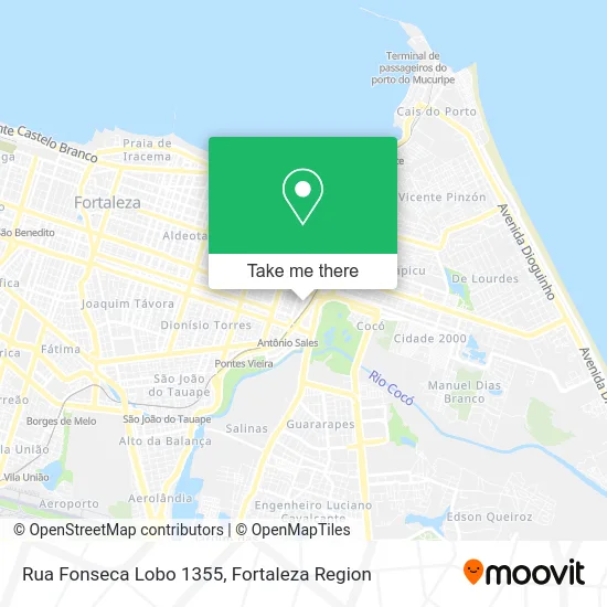 Rua Fonseca Lobo 1355 map
