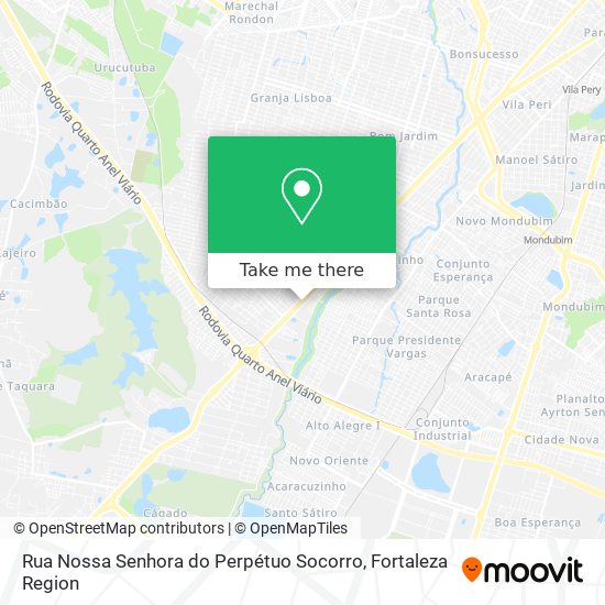 Rua Nossa Senhora do Perpétuo Socorro map