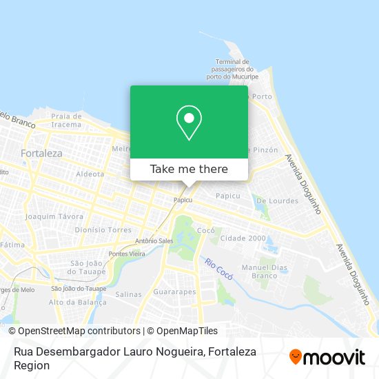 Rua Desembargador Lauro Nogueira map