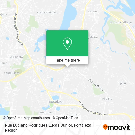 Rua Luciano Rodrigues Lucas Júnior map