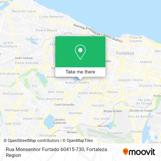 Rua Monsenhor Furtado 60415-730 map