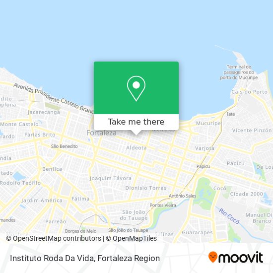 Instituto Roda Da Vida map