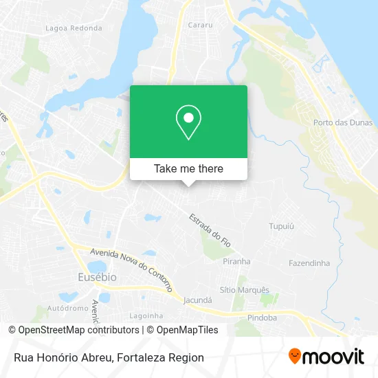 Rua Honório Abreu map