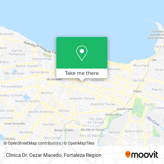 Clínica Dr. Cezar Macedo map