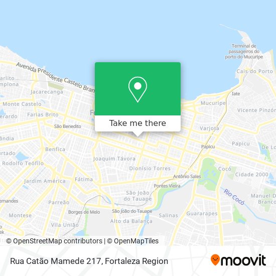 Rua Catão Mamede 217 map
