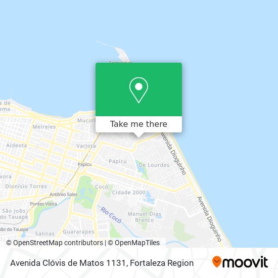 Avenida Clóvis de Matos 1131 map