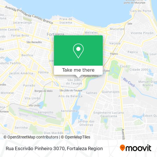 Rua Escrivão Pinheiro 3070 map