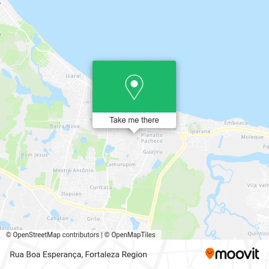 Rua Boa Esperança map