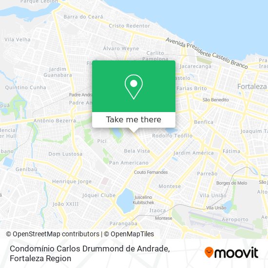 Condomínio Carlos Drummond de Andrade map