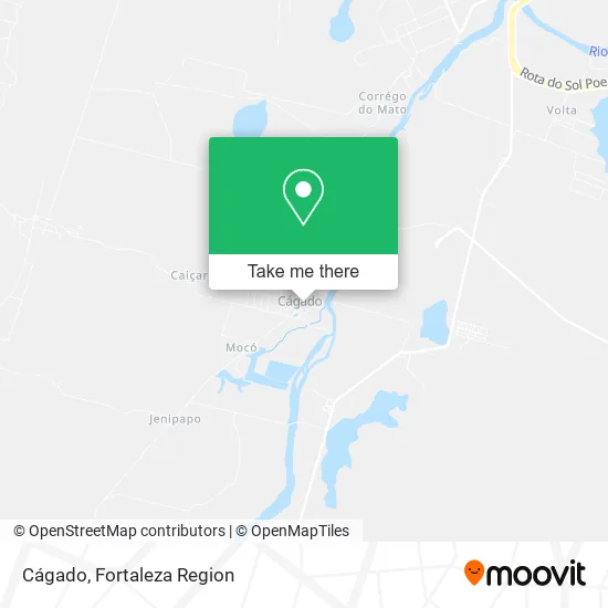 Cágado map