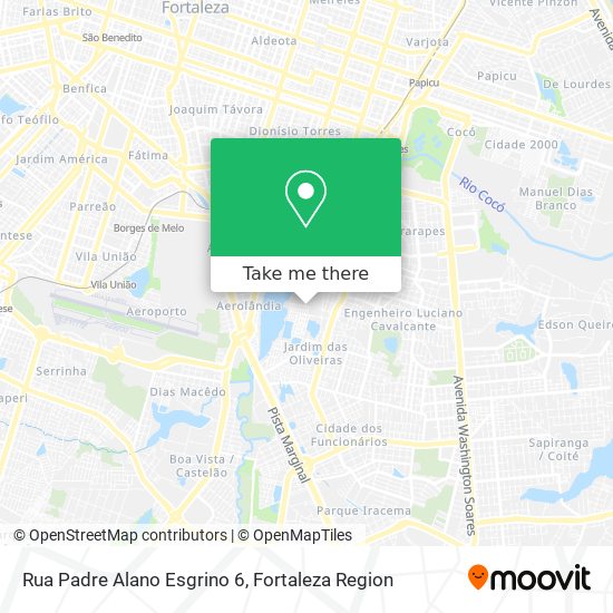 Rua Padre Alano Esgrino 6 map