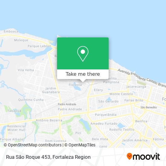 Rua São Roque 453 map