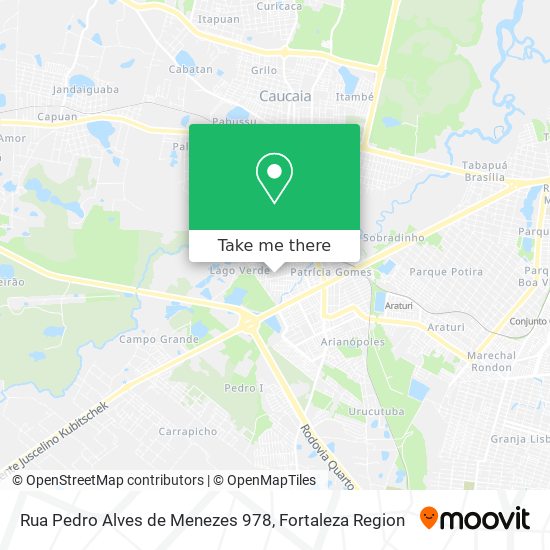 Rua Pedro Alves de Menezes 978 map