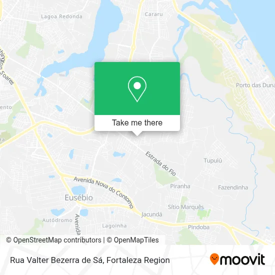 Rua Valter Bezerra de Sá map