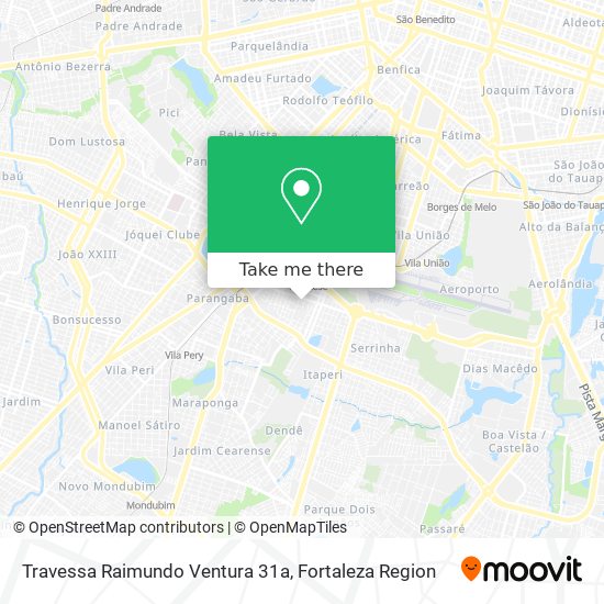 Travessa Raimundo Ventura 31a map