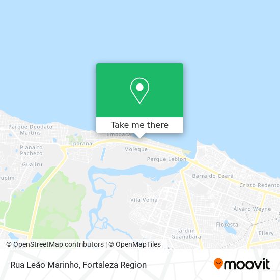 Rua Leão Marinho map