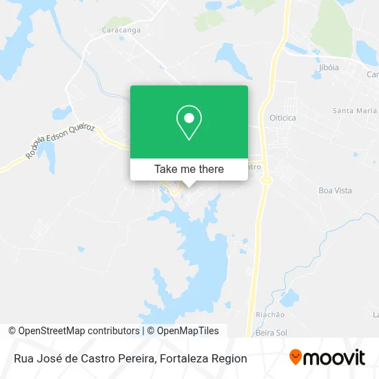 Rua José de Castro Pereira map