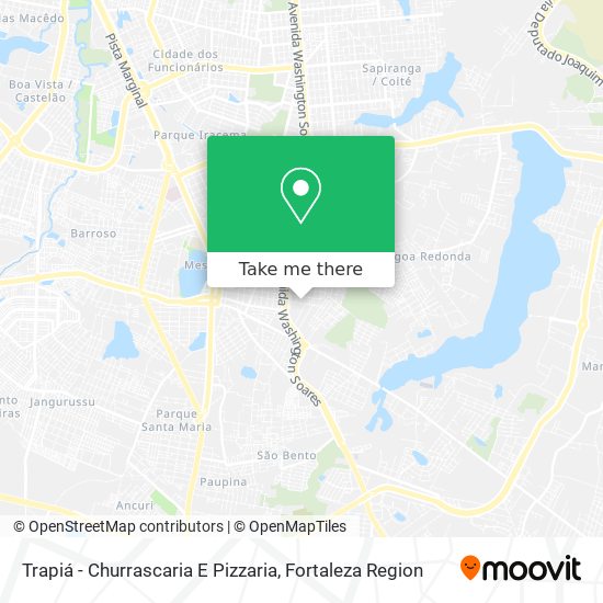 Trapiá - Churrascaria E Pizzaria map