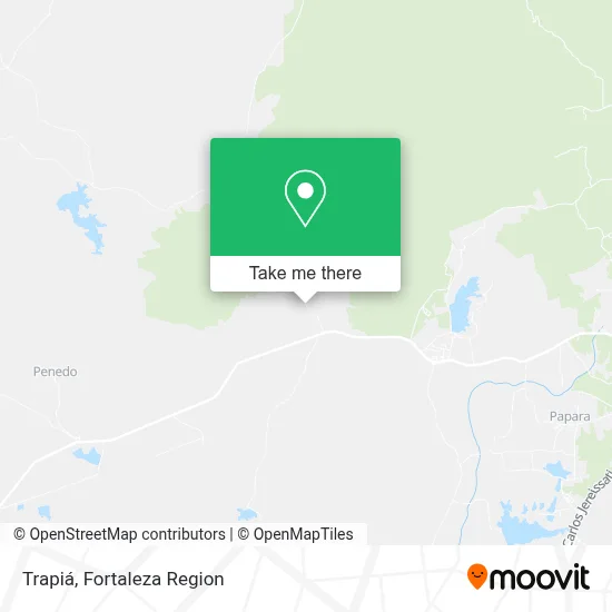Trapiá map