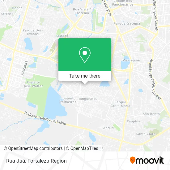 Rua Juá map