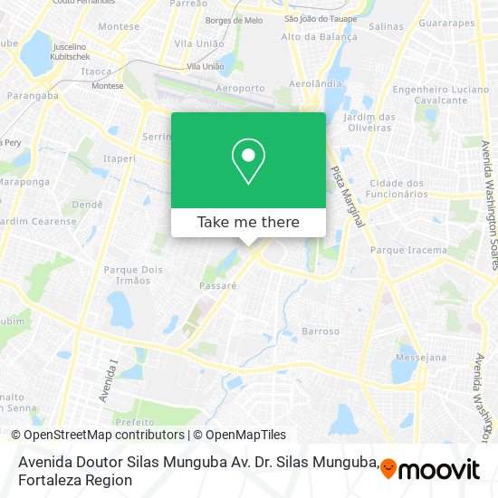 Mapa Avenida Doutor Silas Munguba Av. Dr. Silas Munguba