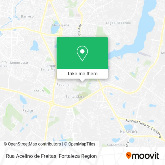 Rua Acelino de Freitas map
