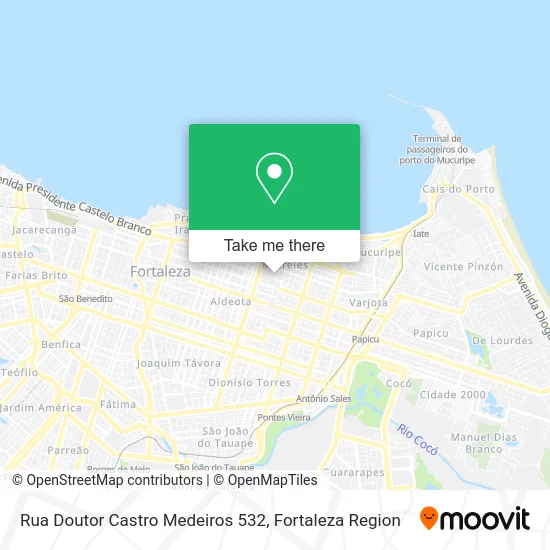 Rua Doutor Castro Medeiros 532 map