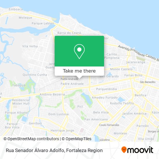 Rua Senador Álvaro Adolfo map